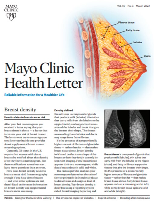 Title details for 03 2022. Mayo Clinic Health Letter by Mayo Clinic - Available